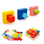 Wooden Shape Sorting Board