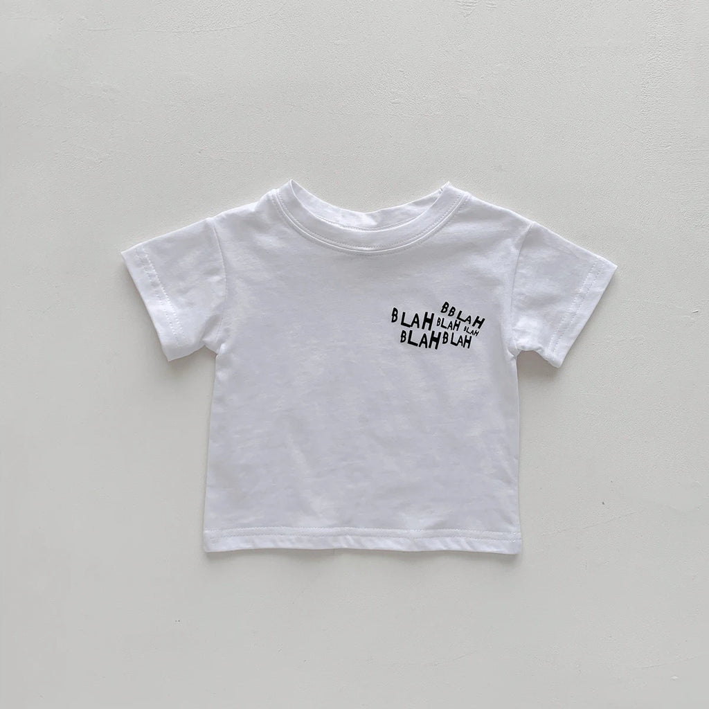 2-Piece Baby T-Shirt & Denim Jumpsuit Set