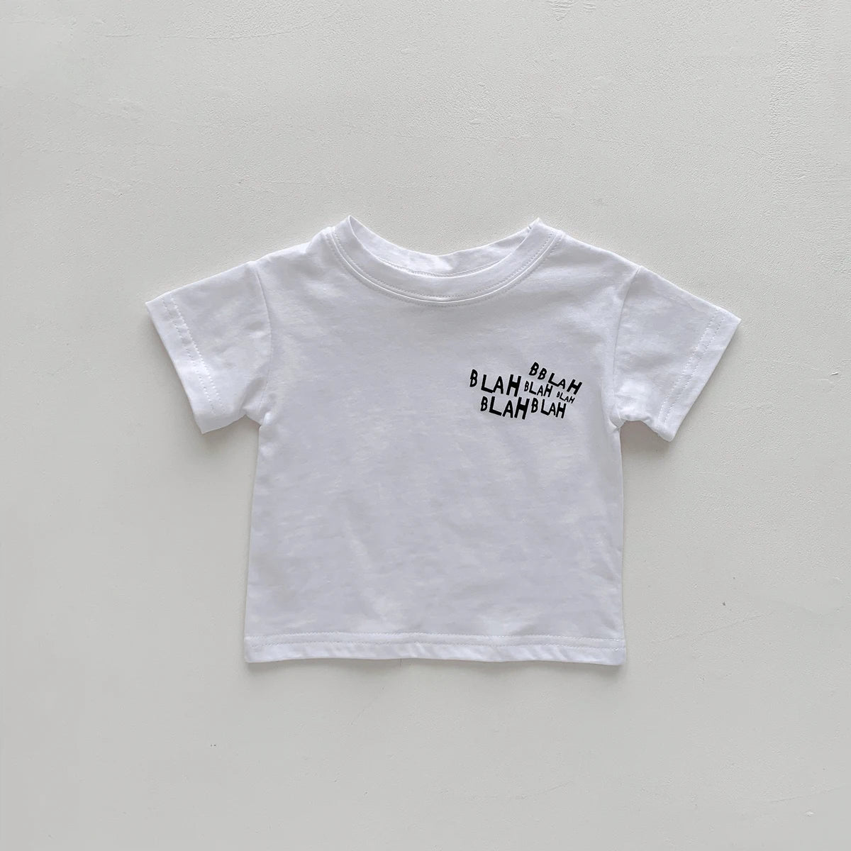 2-Piece Baby T-Shirt & Denim Jumpsuit Set