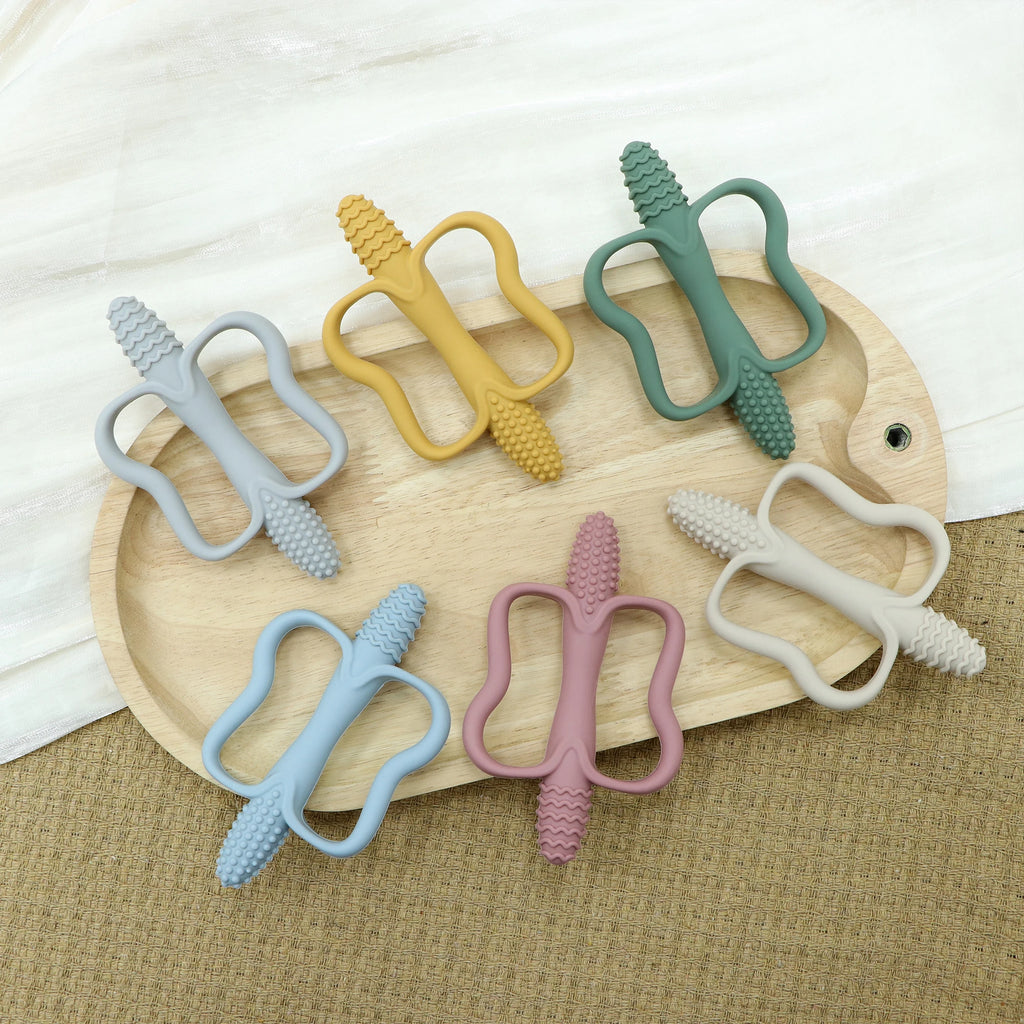 Easy-Grip Silicone Baby Teether