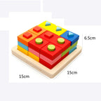 Wooden Shape Sorting Board