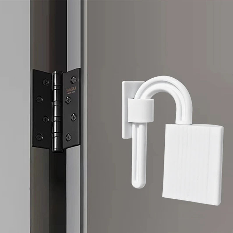 2pcs Finger Guard Baby Proofing Child Safety Plastic Door Stoppers Kids Safety Finger Pinch Hinge Guard Protector