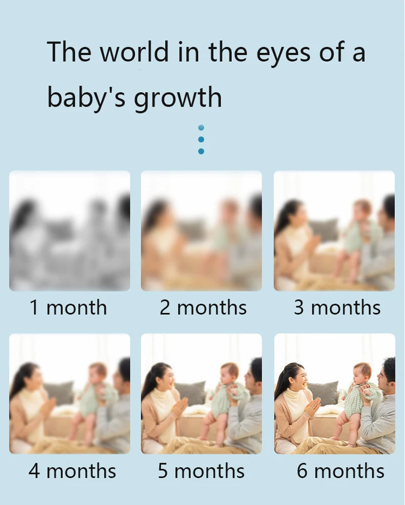 High-Contrast Baby Cloth Book & Mirror