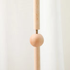 Baby Rattle Toy 0-12 Months Toys Wooden Mobile Bed Bell Floor Stand Bracket Newborn Bed Bell Hanging Holder Bracket Infant Crib