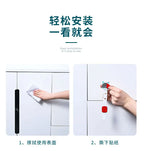 5Pcs Child Safety Cabinet Lock Baby Proof Security Protector Drawer Door Cabinet Lock Plastic Protection Kids Safety Door Lock