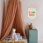 Nursery Decor Canvas Banner,Boy Bedroom Playroom Wall Art Decorations,Boho Twin Room Sign, Big Bro Lil Bro, Sage Green Blue Kids
