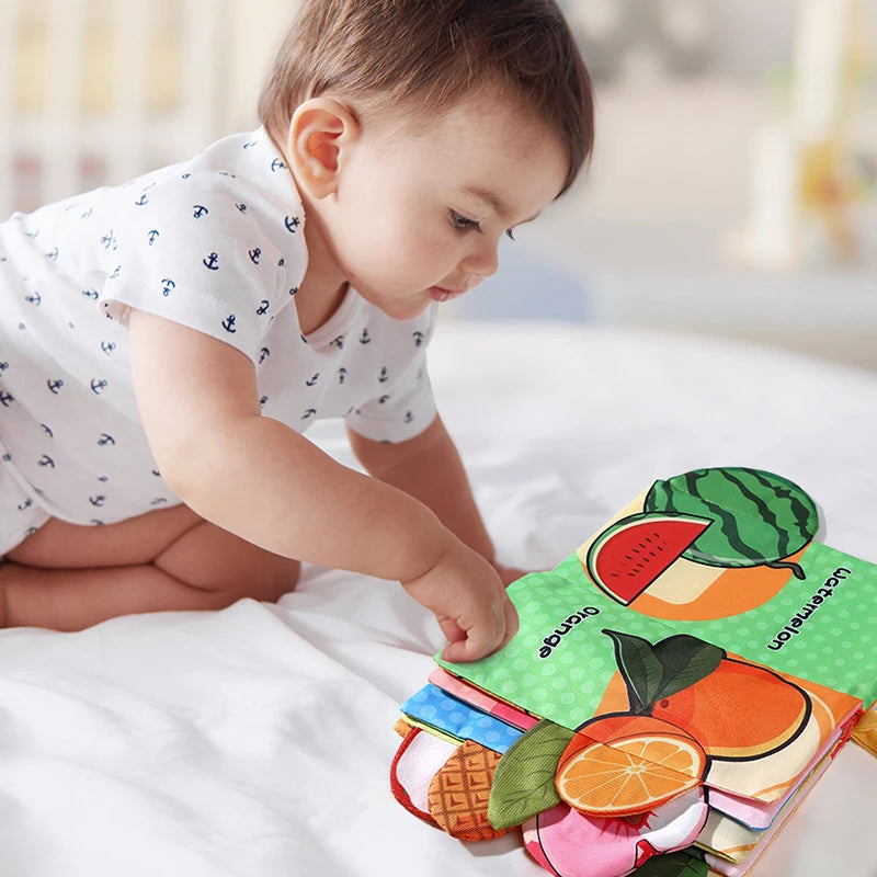 6-Page Newborn Cloth Activity Book
