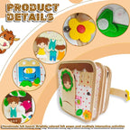 Toddler Dress-Up Felt Busy Book