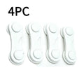4Pcs Baby Safety Locks Child Proof Cabinet Drawer Door Latches Anti-Pinch Protector