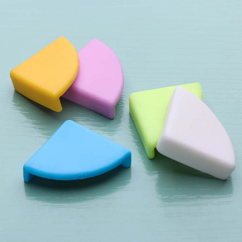 4Pcs Child Baby Safety Silicone Protector Table Corner Edge Protection Cover Children Anticollision Edge & Guards