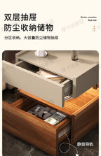 Simple European Bedside Table Classic Storage Luxury Trendy Night Table Modern Premium Comodini Camera Letto Bedroom Furnitures