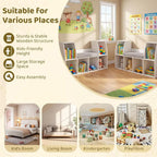 Kids Bookshelf with Reading Nook
