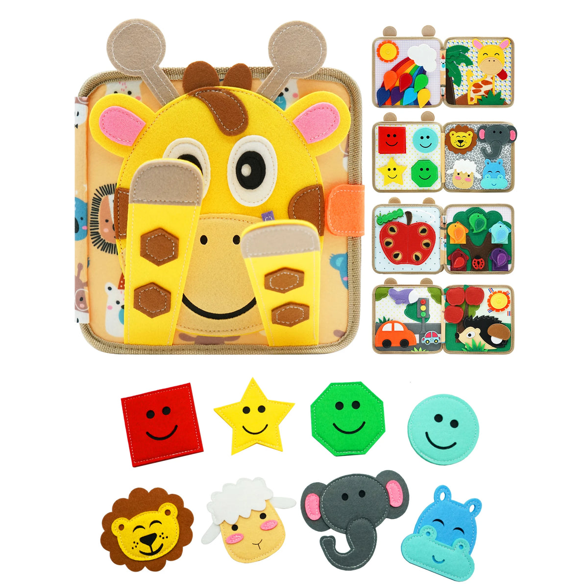 Montessori Busy Book for Toddlers