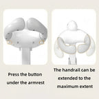 Baby Standing Bath Table Adjustable Height Folding Children's Bath Device Bath Stand Non-Slip Children's Bath Stand For Home Use