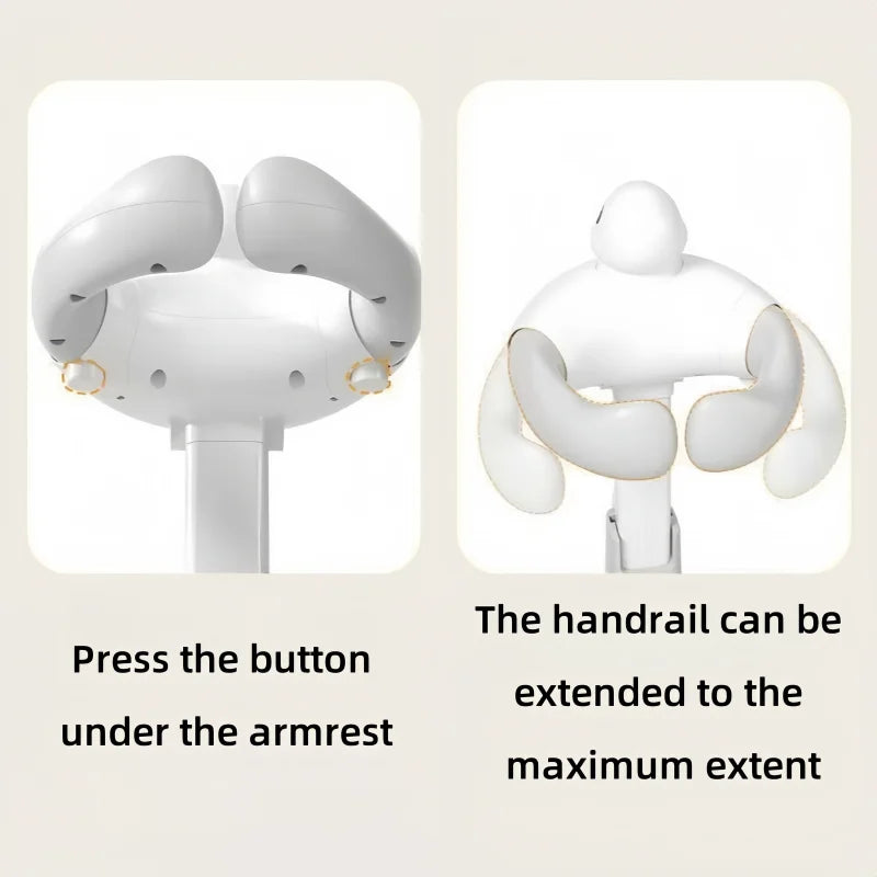 Baby Standing Bath Table Adjustable Height Folding Children's Bath Device Bath Stand Non-Slip Children's Bath Stand For Home Use