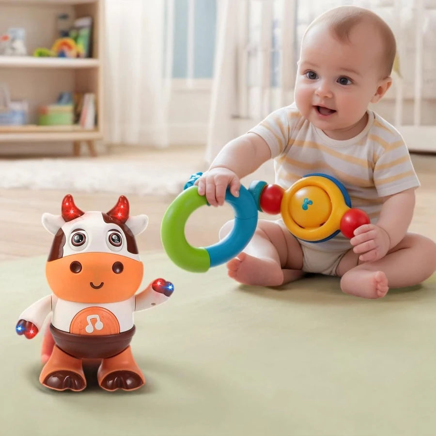 Dancing Cow Musical Plush Toy