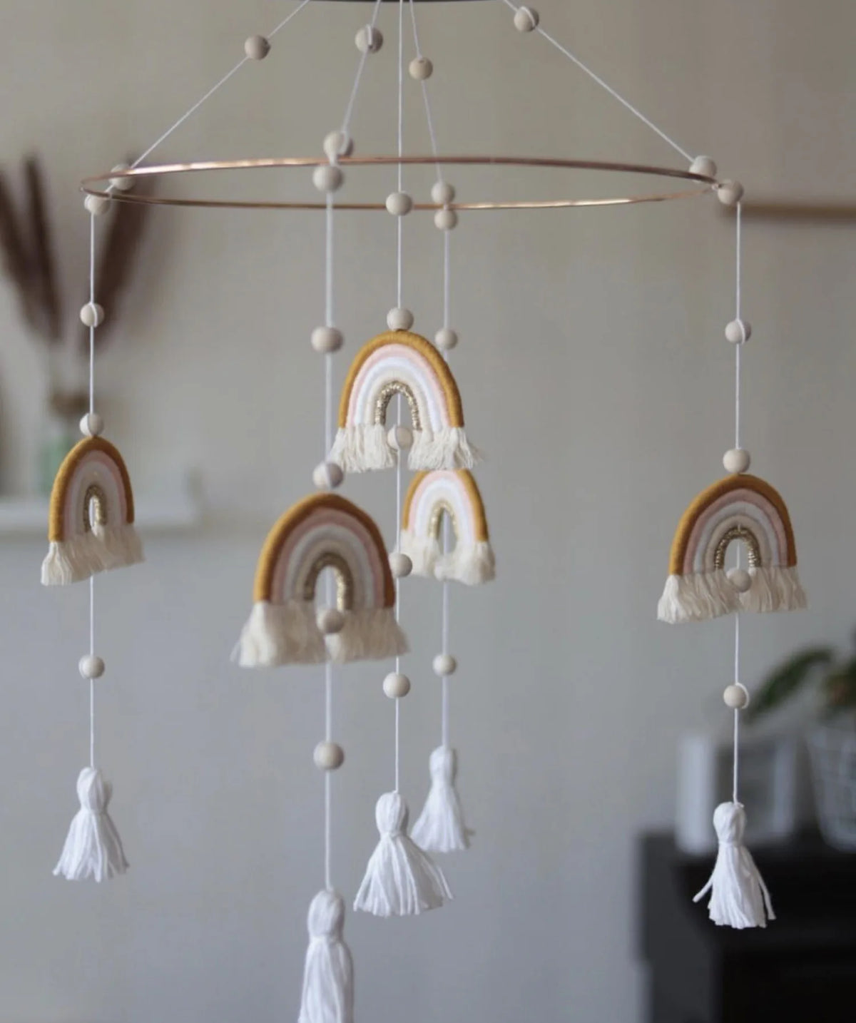 Children's Room Air Balance Pendant Rainbow Starry Sky Ins Wall Hanging Decoration Homestay Indoor Living Room Creative Pendant