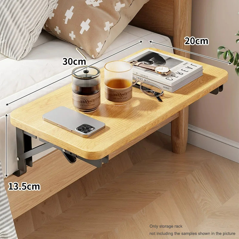 Bedside Cabinet Foldable Storage Bedside Shelf Small Household Side Cabinet Bedroom Bedside Cabinet BedSide Table Multiple Uses