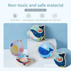 Wooden Marine Animal Learning Book