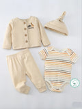 4-Piece Baby Autumn & Winter Set