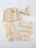 4-Piece Baby Autumn & Winter Set