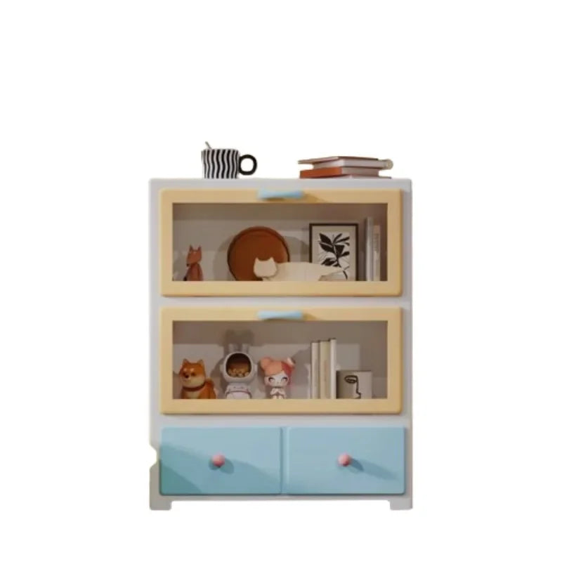 Nordic Kid Living Room Cabinets Office Standing Organize Toys Cabinet House Shelves Meuble De Rangements Home Accessories