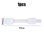 Baby Safety Cabinet Locks Adhesive Child Proofing Latches To Baby Proof Cupboard Drawers Fridge Adjustable Kids Proofing Straps