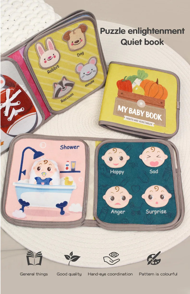 Montessori Animal Busy Book
