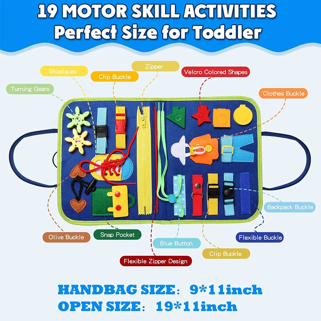 Toddler Montessori Busy Board