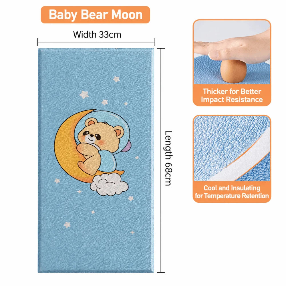Waterproof Anti Collision Cushion Self Adhesive XPE Foam Wall Protector Shockproof Thermal Insulation Foam Bumper Baby Safety