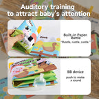 Soft Animal & Number Baby Cloth Book
