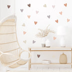 Heart Wall Decals for Nursery