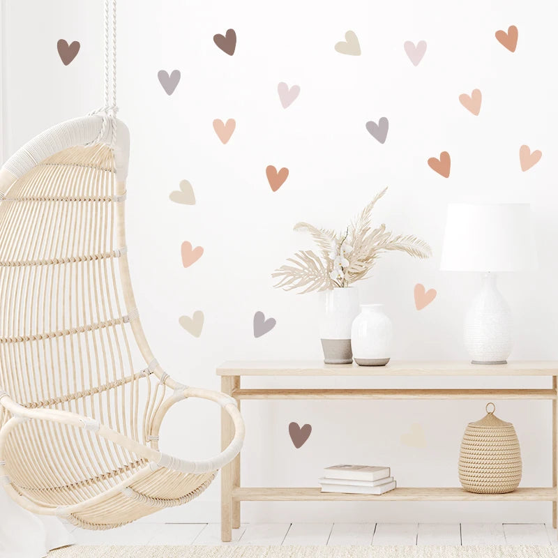 Heart Wall Decals for Nursery