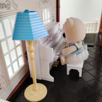 Miniature Items Dollhouse Furniture Accessories Living Room Bedroom Supermarket Shopping Games Family Interaction Doll Kids Toys
