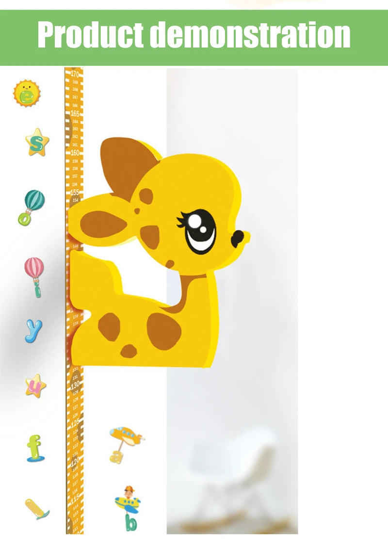 Three-dimensional Height Stickers