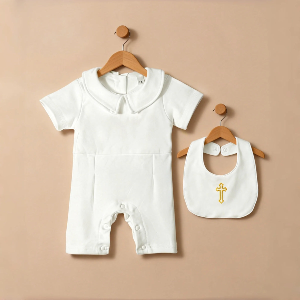 Soft Cotton Christening Outfit Set