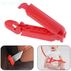 Baby Safety Belt Seat Child Toddler Fitted Plastic for Slip-Resistant Buckle Lock Fixed Prevent Retraction Auto Care Interior
