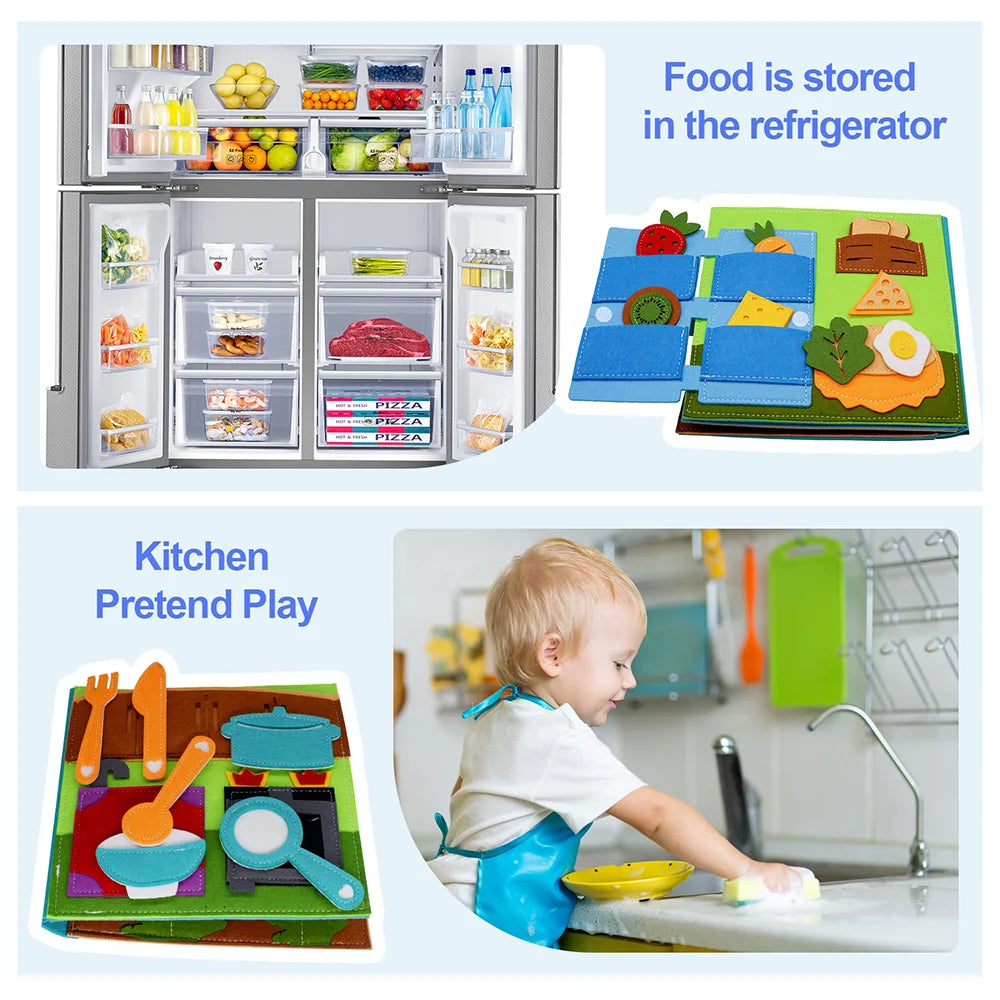 Montessori Busy Book for Toddlers