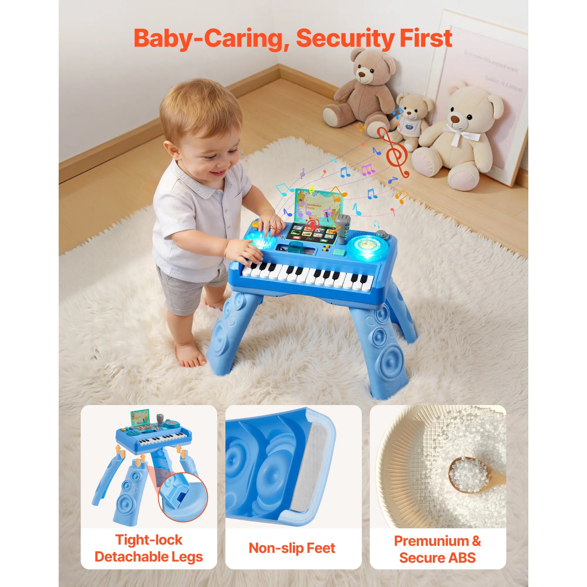 Playset for Toddlers 133 Sound Sources
