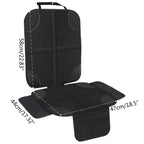 Universal Child Safety Seat Anti-Slip Anti-Scratch Mat Pads Waterproof Car Seat Protective Cover for-Baby Kid Protection
