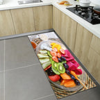 Bedroom Children Living Room Decoration Corridor Bathroom Non-slip Rug Fruit Pattern Kitchen  Home Door Mat