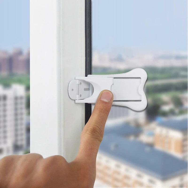 Sliding Door Lock for Child Safety Baby Proof Doors & Closets Childproof Kids Children Protection Safety Lock