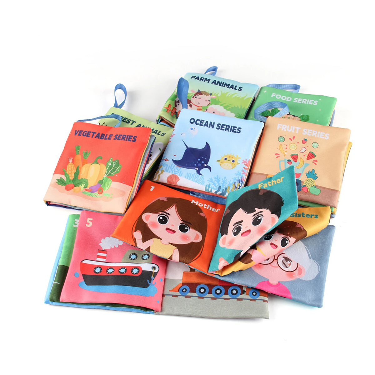 Montessori 3D Touch & Feel Baby Book