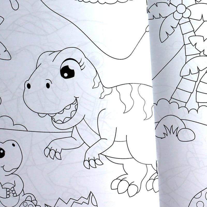 Kids Drawing & Coloring Activity Book