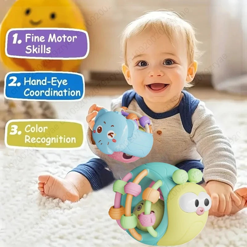 Soft Baby Rattle & Grasp Ball