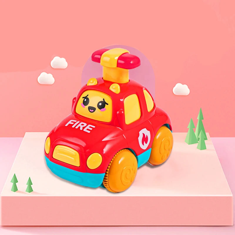 Press & Go Cartoon Toy Car