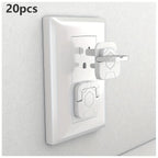 1-20Pc Baby Proof Outlet Covers Child Safety Plug Protector Reusable Socket Caps Electrical Outlet Plug Covers for Childproofing