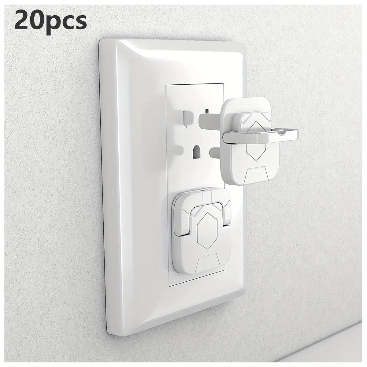 1-20Pc Baby Proof Outlet Covers Child Safety Plug Protector Reusable Socket Caps Electrical Outlet Plug Covers for Childproofing