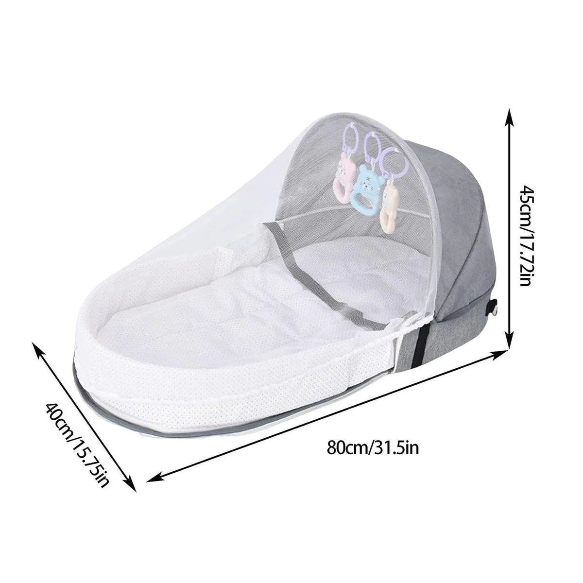 Foldable Portable Baby Travel Crib
