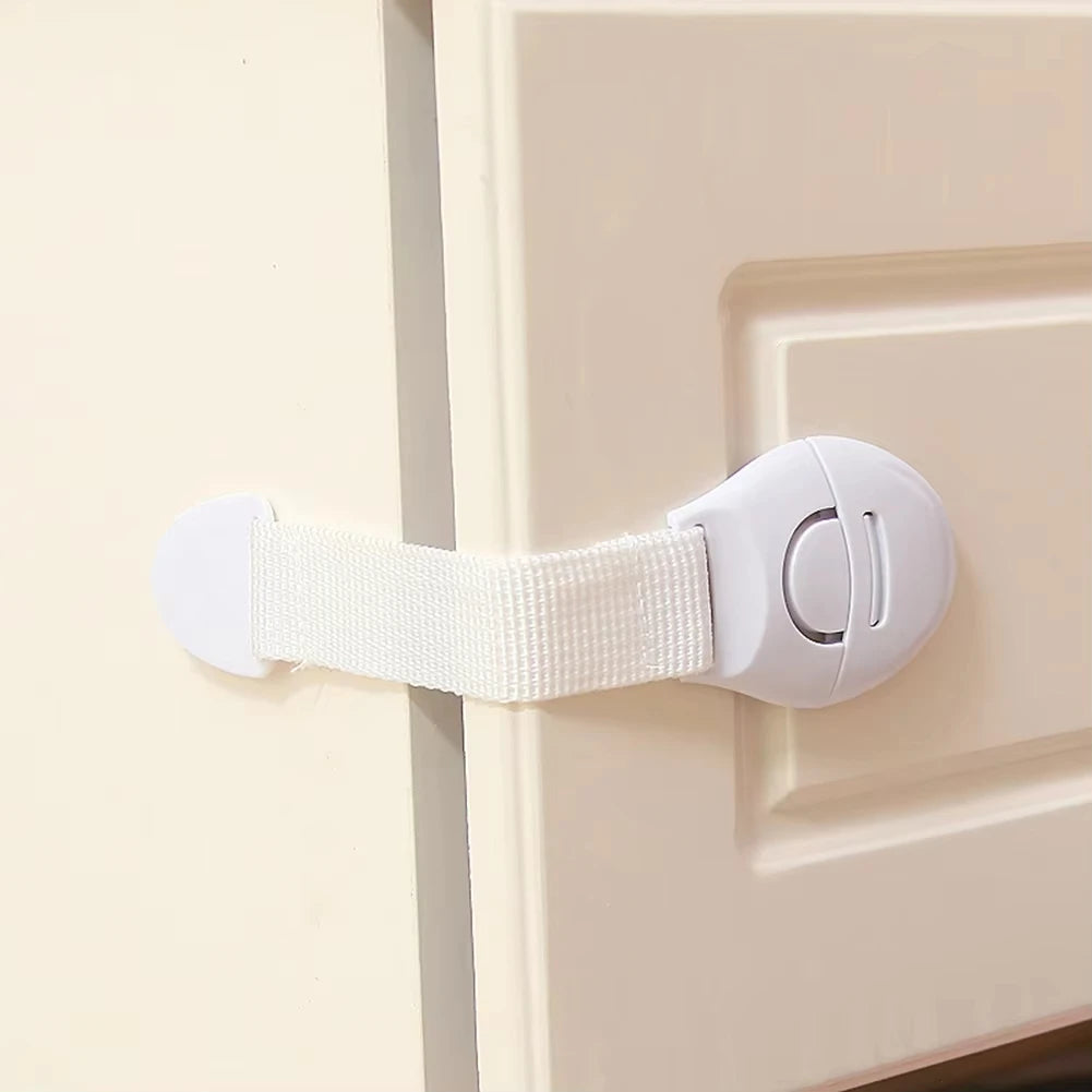 1/5/10pcs Child Safety Cabinet Lock Baby Proof Security Protector Drawer Door Cabinet Lock Plastic Protection Kids Safety Door
